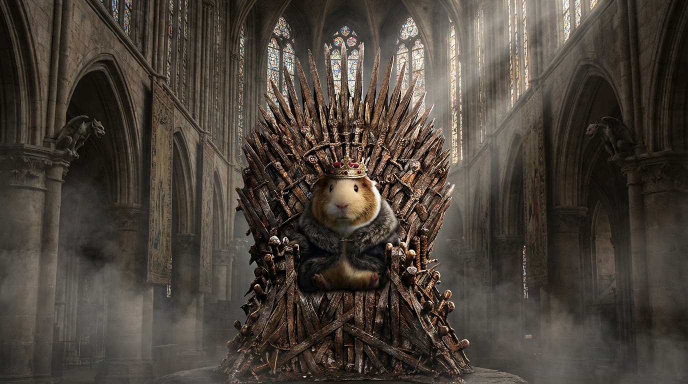 Pet on Iron Throne